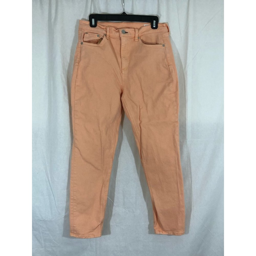 rag & bone High Rise Skinny Prairie Sun Peach Jean